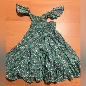 Isobella & Chloe Green Floral Casual Dress